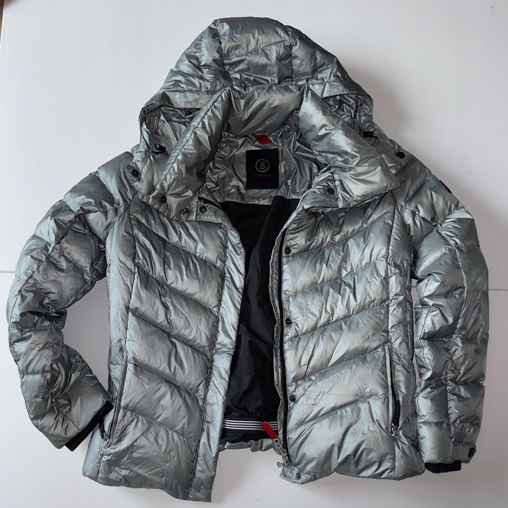 Bogner Fire + Ice Silver Down Jacket – Women’s US 10 / EU 40